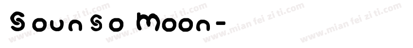 Sounso Moon字体转换